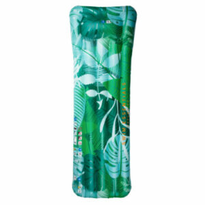 Swim Essentials Luxus-Wasserbett Green Tropical Leaves