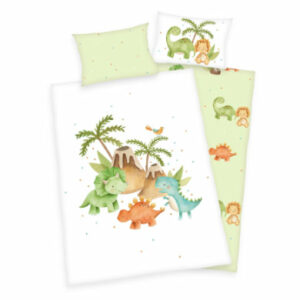 babybest® Bettwäsche Dinos 100 x 135 cm