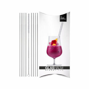 Eisch Glashalm-Set GENTLEMAN 20 cm 4er Set transparent