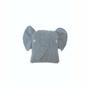 OYOY Kuscheltier Erik Elephant Denim Cushion blue