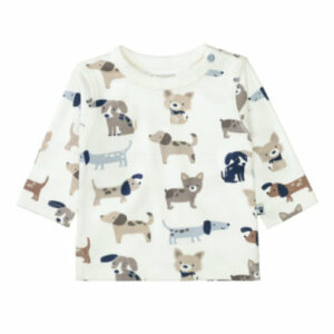 STACCATO Shirt offwhite dog gemustert