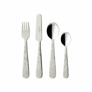 Villeroy & Boch Kinderbesteck Hungry as a Bear 4er Set silber