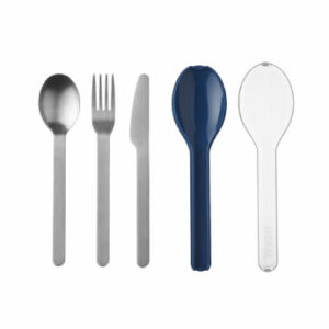 Mepal Besteck-Set Ellipse 3er Set dunkelblau