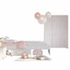 Parisot Kinderzimmer Set 3tlg Galaxy 154 Weiß Weiß