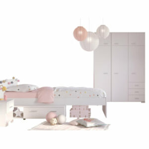 Parisot Kinderzimmer Set 3tlg Galaxy 154 Weiß Weiß