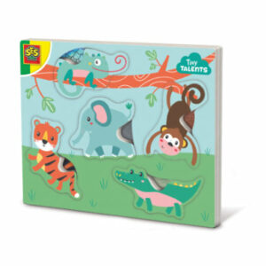 SES Creative® Fühlpuzzle Tiere