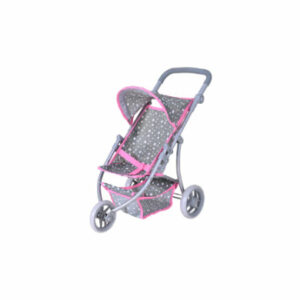 knorr® toys Puppenbuggy Jogger Lio - Star grey