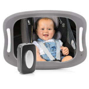 reer Auto-Sicherheitsspiegel BabyView LED mit Licht