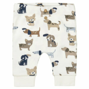 STACCATO Leggings offwhite dog gemustert