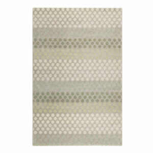 Esprit Kurzflorteppich Spotted Stripe grau/salbeigrün