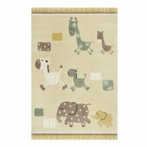 Esprit Kinderteppich Lucky Zoo 2.0 beige