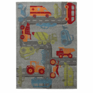 Sigikid Kinderteppich Traffic grau