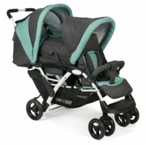 CHIC 4 BABY Geschwisterwagen DUO Melange mint