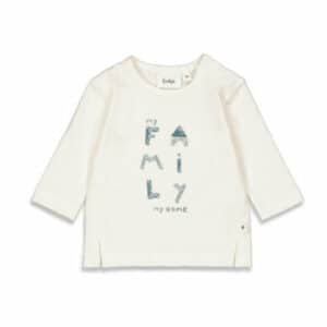 Feetje Langarmshirt Family Offwhite