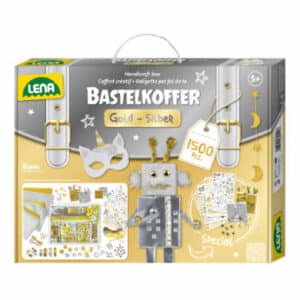 LENA® Bastelkoffer Gold & Silber