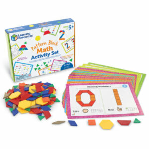 Learning Resources® Pattern Block Math Activity Set