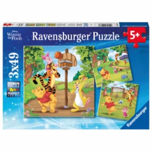 Ravensburger Puzzle 3 x 49 Teile Tag des Sports
