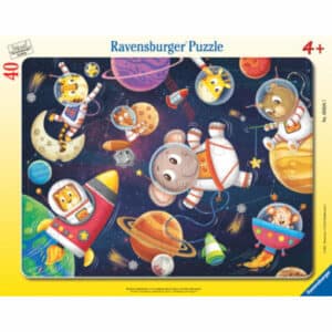 Ravensburger Rahmenpuzzle - Tierische Astronauten
