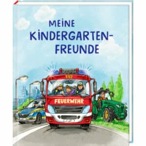 SPIEGELBURG COPPENRATH Freundebuch: Meine Kindergartenfreunde - Bunte Fahrzeuge