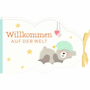 SPIEGELBURG COPPENRATH Geldkuvert-Geschenkbuch - Willkommen auf der Welt