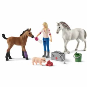 schleich® Arztbesuch bei Stute und Fohlen 42486