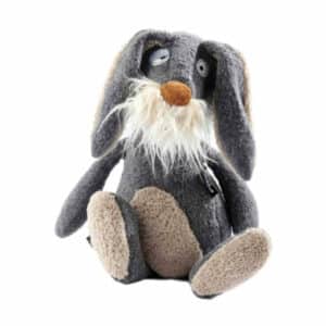 Sigikid Hase I wass nix BeastsTown 35 cm blau-grau