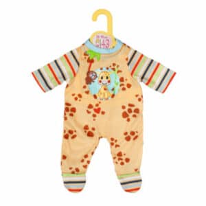 Zapf Creation Dolly Moda Strampler mit Giraffe 43cm