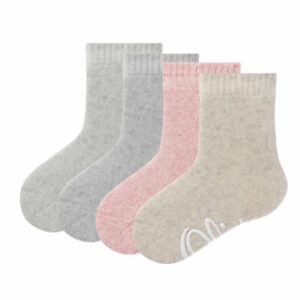 s.Oliver Socken Baby originals organic ABS 4er-Pack rose melange