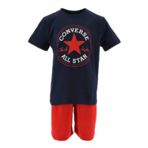 Converse Set T-Shirt und kurze Hose blau/rot