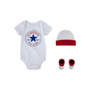 Converse Set Body Mütze und Boots weiß