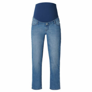 SUPERMOM Straight Umstandsjeans Brooke Authentic Blue