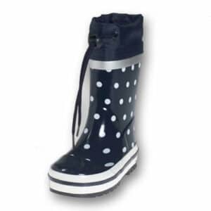 Playshoes Gummistiefel Punkte marine