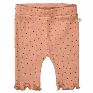 Staccato Leggings peach gemustert