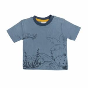 Dimo Tex T-Shirt kurzarm blau