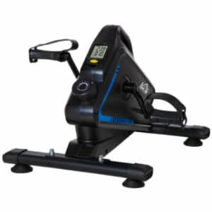 HOMCOM Mini Heimtrainer mit einstellbarem Widerstand schwarz