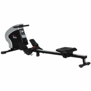 HOMCOM Rudertrainer mit Display schwarz