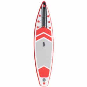 Outsunny Paddleboard mit rutschfester Belag weiß