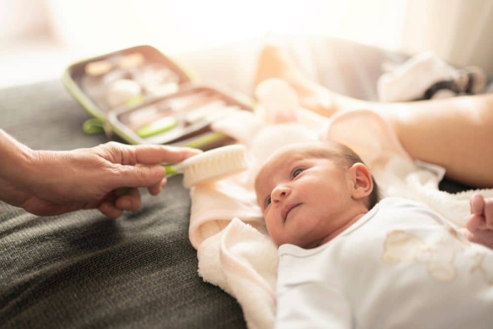 Baby in den ersten Tagen