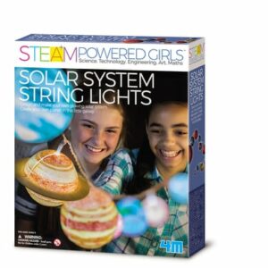 4M Steam Powered Girls - Solarsystem Lichterkette Mehrfarbig