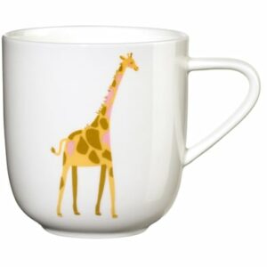 ASA Selection Henkelbecher Giraffe Gisèle weiß glänzend