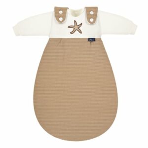 Alvi® Baby-Mäxchen® 3tlg. Starfish taupe/weiß