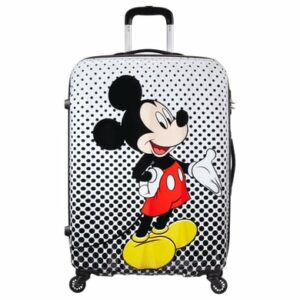 American Tourister Disney Alfatwist 2.0 - 4-Rollen-Trolley L 75/28 Mickey Mouse Polka Dot