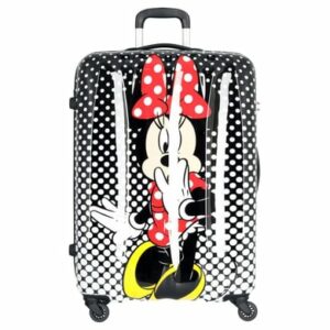 American Tourister Disney Alfatwist 2.0 - 4-Rollen-Trolley L 75/28 Minnie Mouse Polka Dot