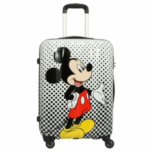 American Tourister Disney Alfatwist 2.0 - 4-Rollen-Trolley M 65/24 Mickey Mouse Polka Dot