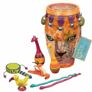 B.TOYS B. Leoparden-Conga mit Musikintrumenten 1