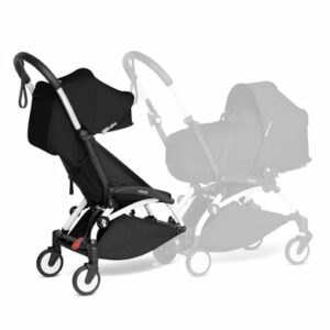 BABYZEN Kinderwagen YOYO 6+ connect White mit Textilset Black