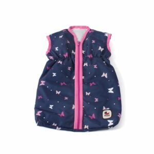 BAYER CHIC 2000 Puppen-Schlafsack Butterfly navy-pink