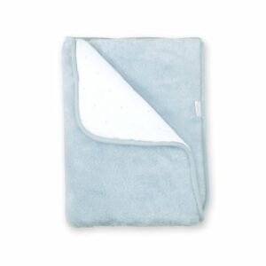 BEMINI Kuscheldecke Pady jersey + softy tog 3 Blaugrau