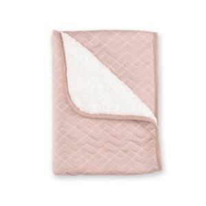 BEMINI Kuscheldecke Pady quilted + teddy tog 3.5 Blush