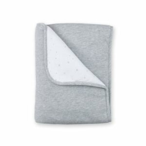 BEMINI Kuscheldecke Pady waffle + jersey bio tog 3 Mix grey